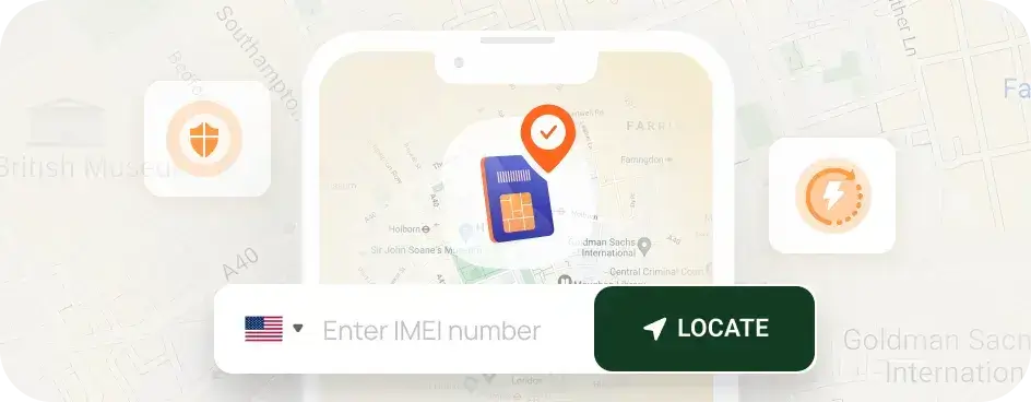 find lost phone by imei number