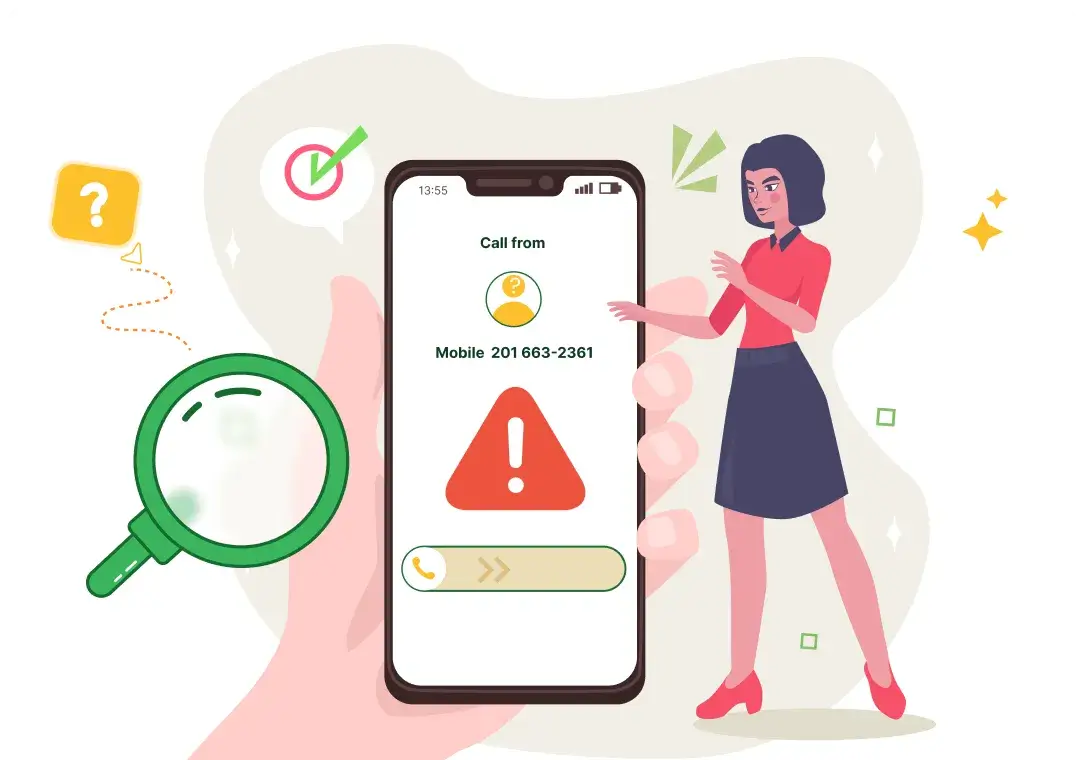 check unknown number details