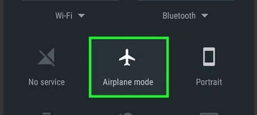 airplane mode