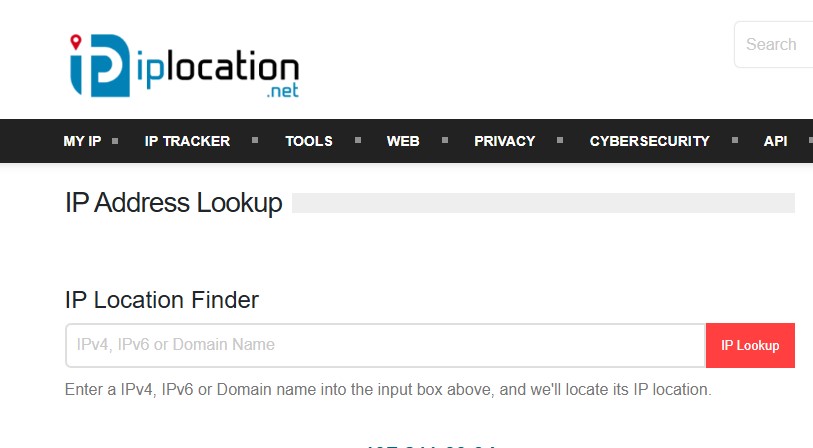 ip location lookup