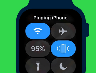 ping iphone from apple watch