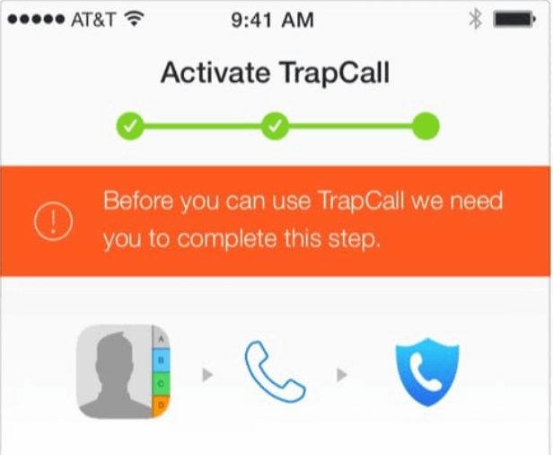 activate trapcall app